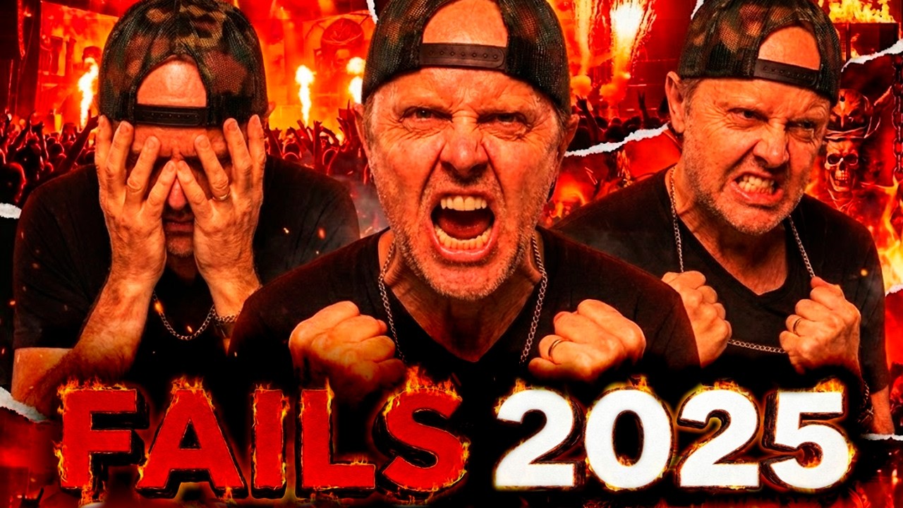 LARS ULRICH FAILS COMPILATION (2025) #METALLICA