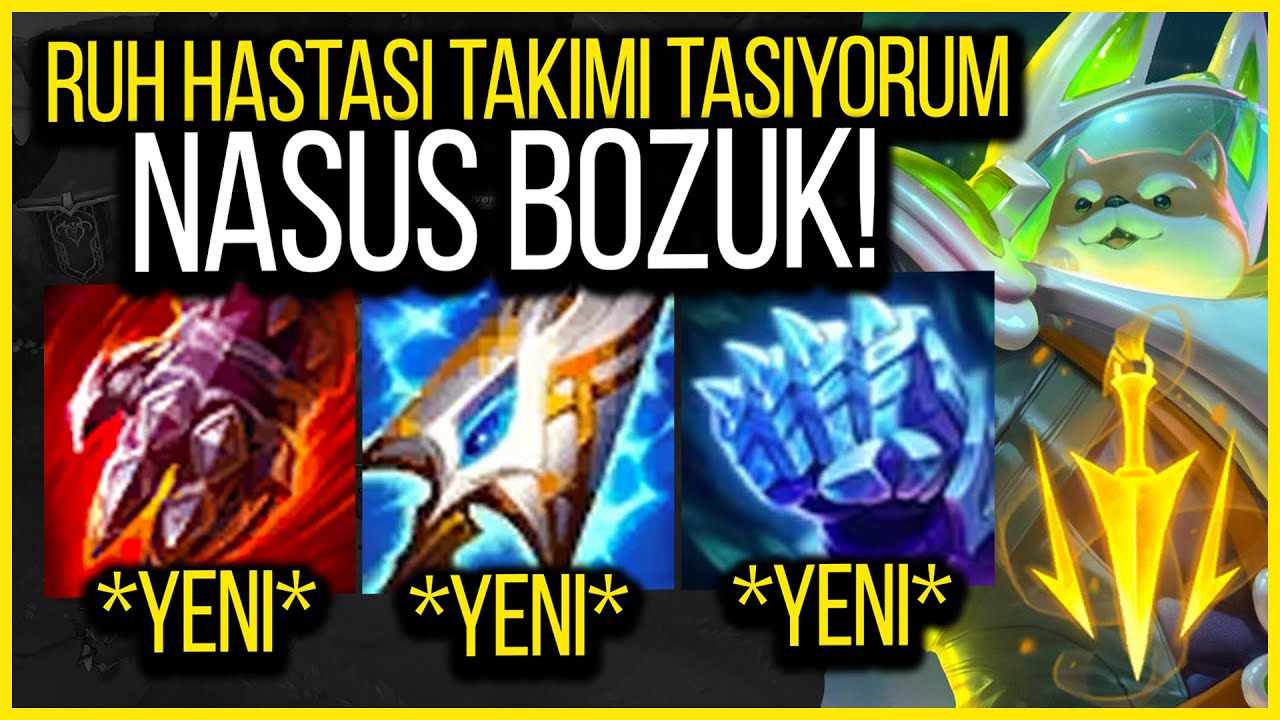 TAOWB RUH HASTASI TAKIM ARKADAŞLARINI ÖLÜMCÜL TEMPO NASUS'LA TAŞIYOR!