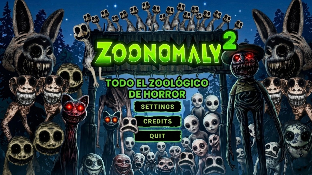 Todos los Monstruos de Zoonomaly en 3 Minutos 😨 (No Te Asustes)
