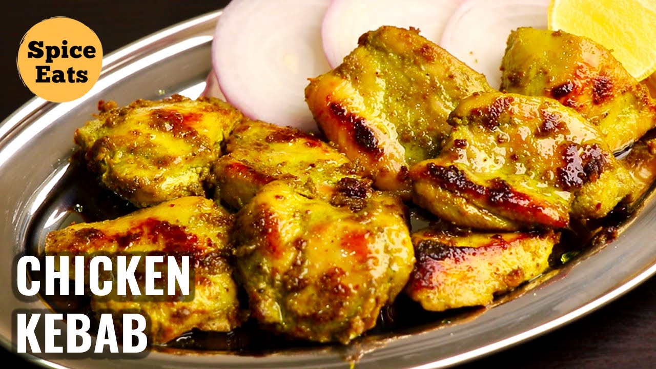 CHICKEN HARIYALI TIKKA | CHICKEN TIKKA ON TAWA RECIPE | CHICKEN HARIYALI KEBAB | MURGH TIKKA KEBAB