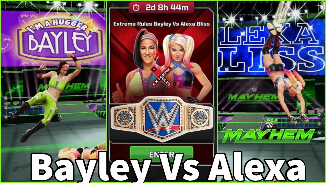 Extreme Rules | Bayley Vs Bliss | WWE MAYHEM