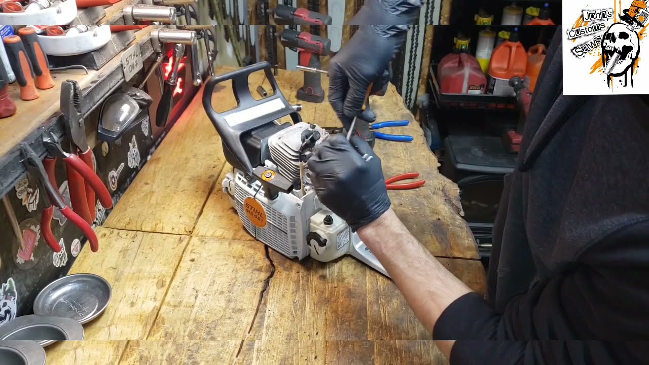Stihl MS461 chainsaw porting... START to FINISH... JCS