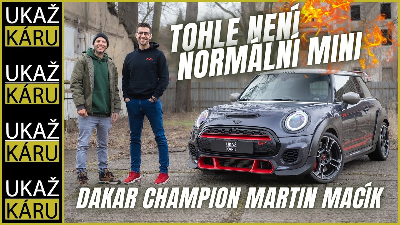 4K | NA DAKAR TO NENI, ALE LETÍ TO JAK... | MINI JCW GP | JEDEN ZE 3000 KUSŮ | @MartinMacíkJr