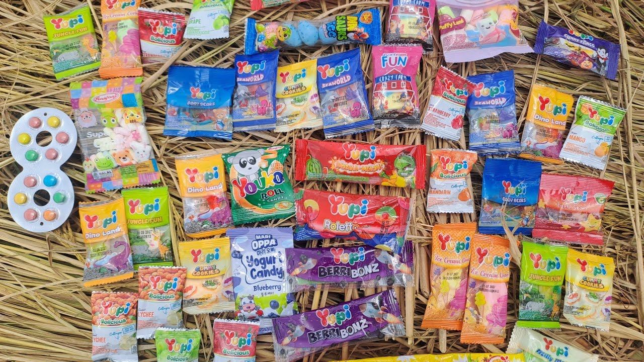 Hunting Yupi Gummy Coklat Permen marshmallow dan Jajanan dan mainan Seru Lainnya