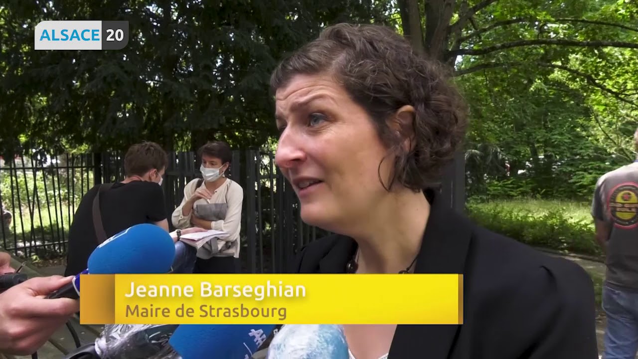 Jeanne Barseghian officiellement maire de Strasbourg.