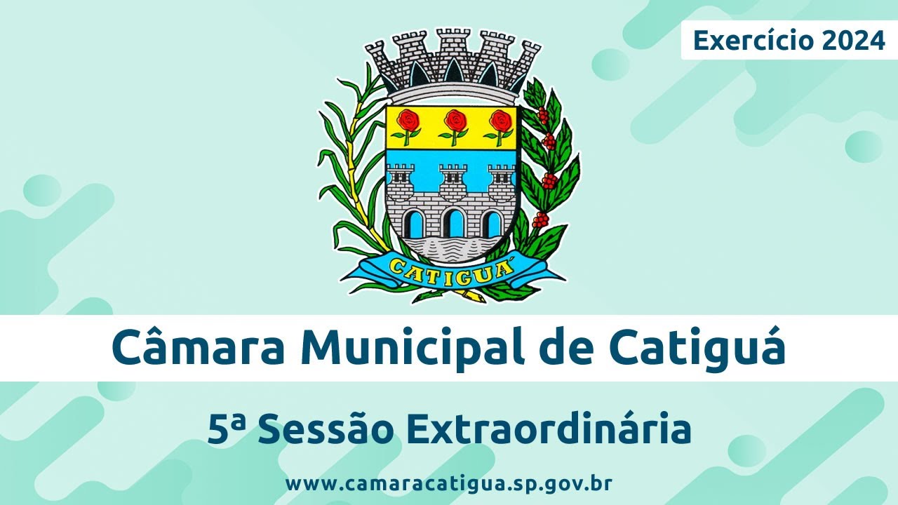 5ª Sessão Extraordinária de 2024 | #tvcâmara