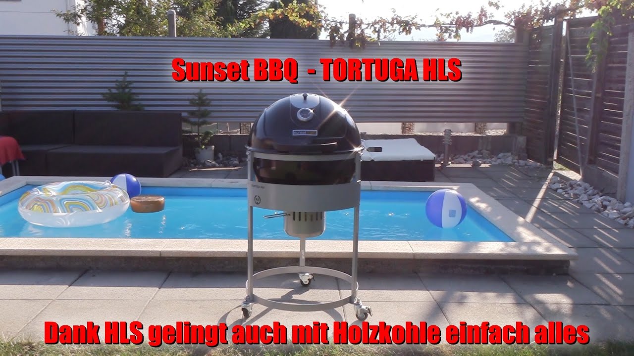 Sunset BBQ TORTUGA HLS / Dank HLS gelingt auch mit Holzkohle einfach alles