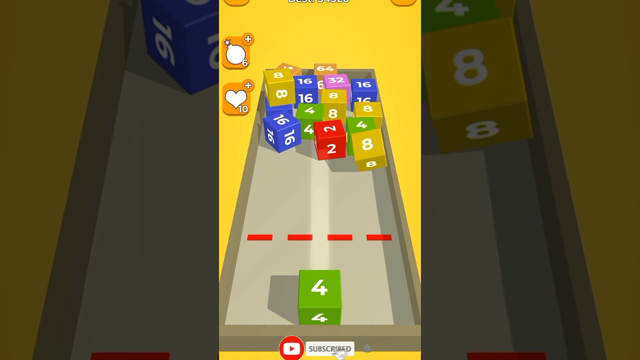 Chain Cube | chain Cube 3D Gameplay Walkthrough android, iOS #Short #6