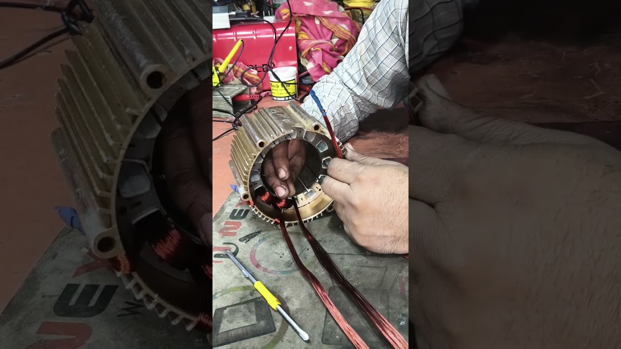 1000 watt cy gold moter winding full data winding and details part 2 #moters#controller #charger 