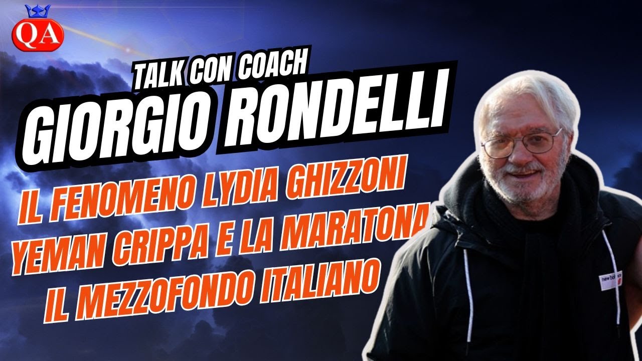 Coach Giorgio Rondelli alla QA TV: il prodigio Ghizzoni e le maratone di Crippa