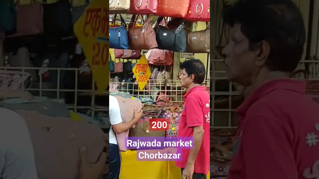 itna सस्ता handbag Indore Rajwada market Chor Bajar#viralvideo #indore #handbeg#rajwadaindore