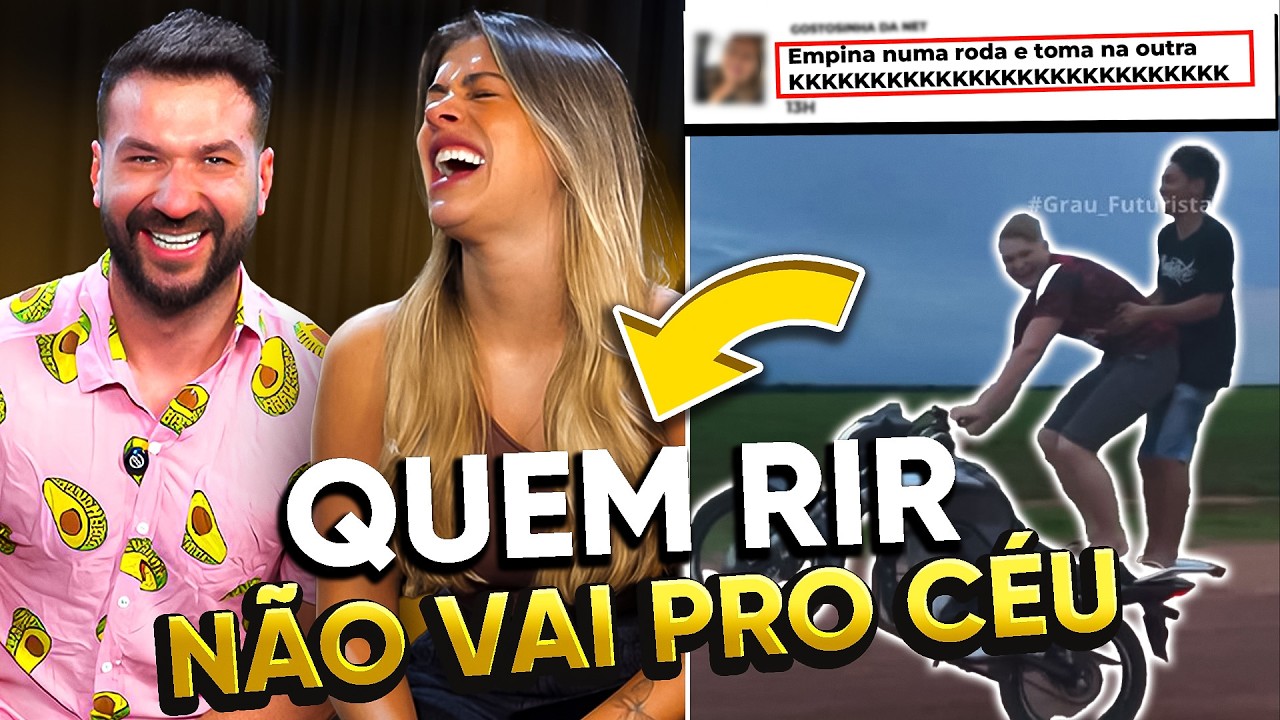 QUEM RIR N&Atilde;O VAI PRO C&Eacute;U (REACT DOS MELHORES COMENT&Aacute;RIOS) PARTE 6