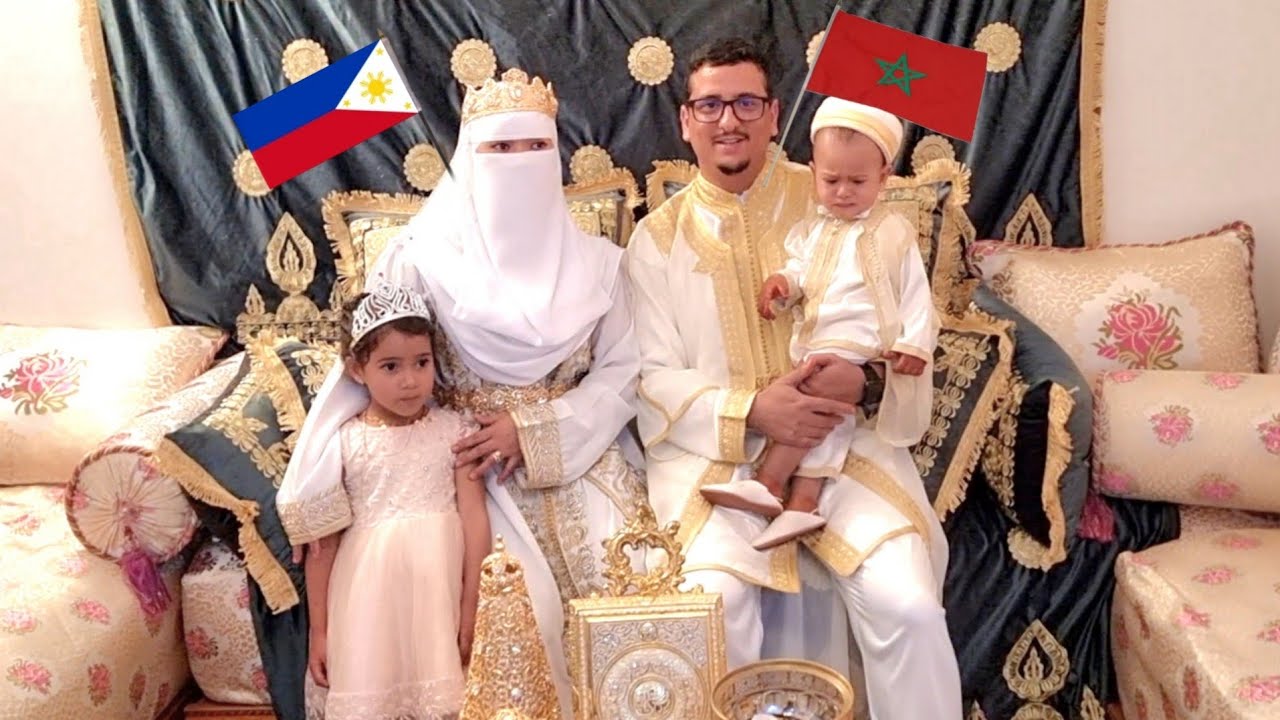 حسيت براسي عاد تزوجنا من جديد من هذه اللبسه اللي لبسناها وخصوصا في الختان ديال ولدي جاء واعر وبنتي🥰