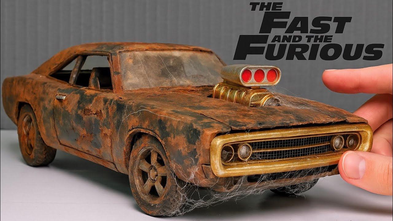 Great famous Restoration 1970 Dodge Charger | #fastandfurious  #dom #toretto  #dodge #viral #100k