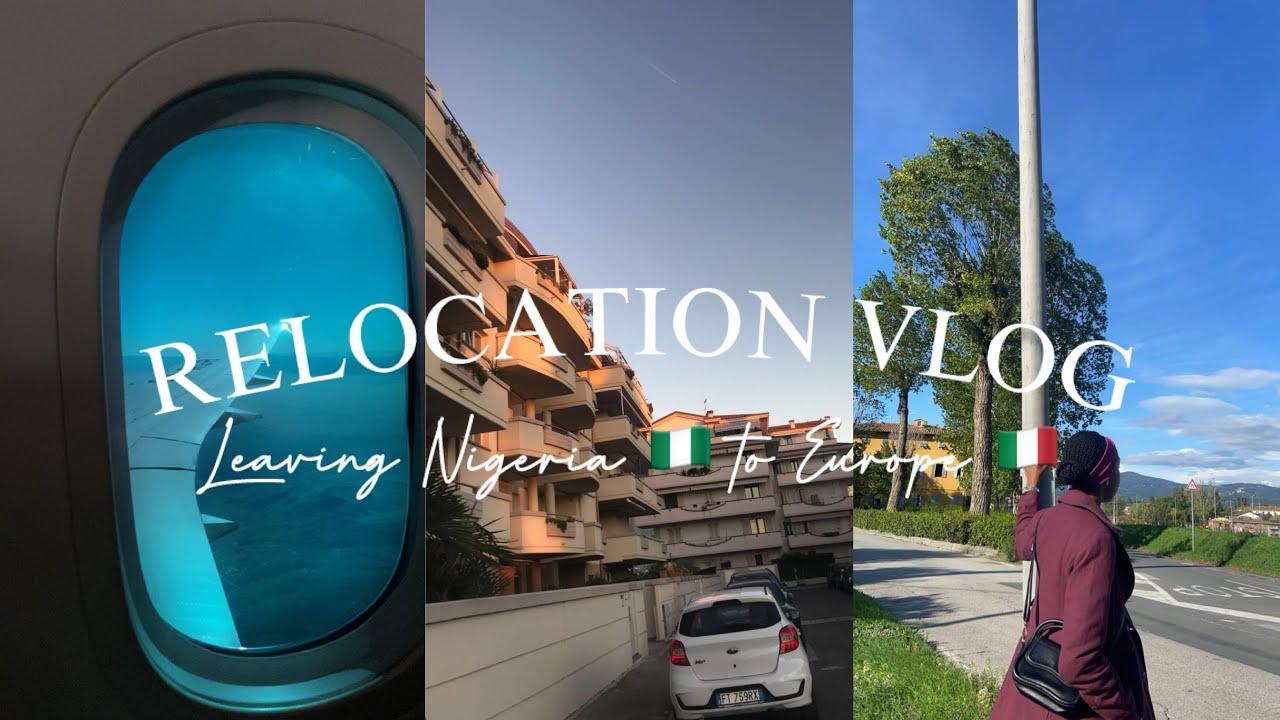 RELOCATING FROM NIGERIA🇳🇬 TO EUROPE🇮🇹/ LEAVING NIGERIA/ Travel Abroad With Me!