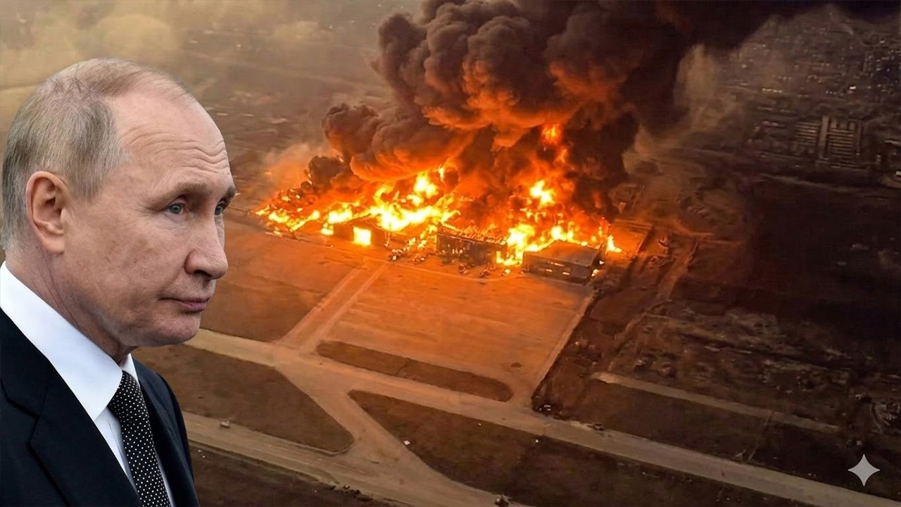 Putinova Noční Můra: Ukrajina ničí ruskou dronovou základnu s ATACMS a SCALP!
