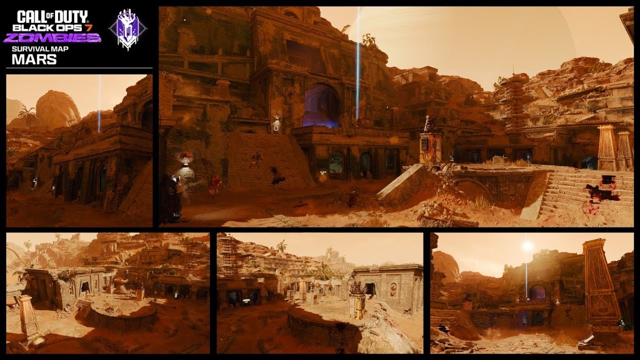 Mars Survival Map | Call of Duty : Black Ops 7 Zombies Gameplay Survival  (Season 2)