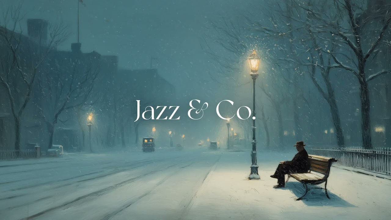 Snowy Thoughts in Chicago — 1950s Late Night Jazz for Quiet Nights | Vintage Jazz Club