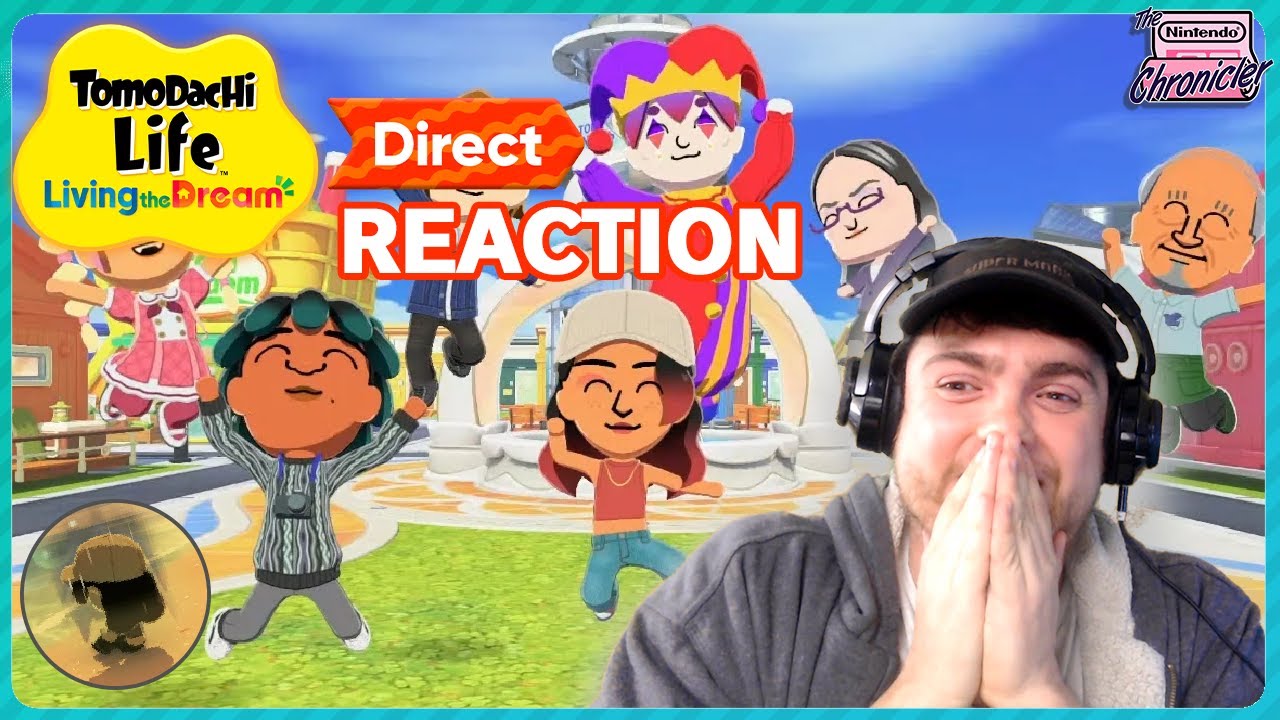 Реакция: Tomodachi Life: Жизнь мечты. Nintendo Direct.