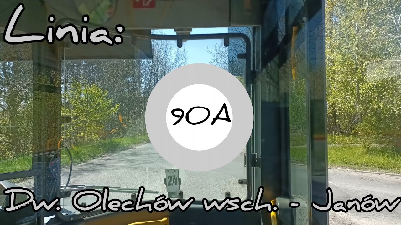 MPK Łódź linia 90A Dw. Łódź Olechów wschód - Janów Mercedes Conecto 🎶ZF🎶