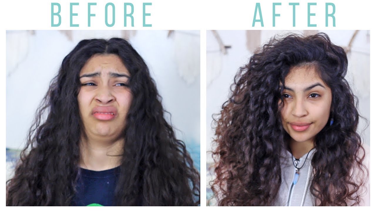 My Big Curly Hair Routine For Volume