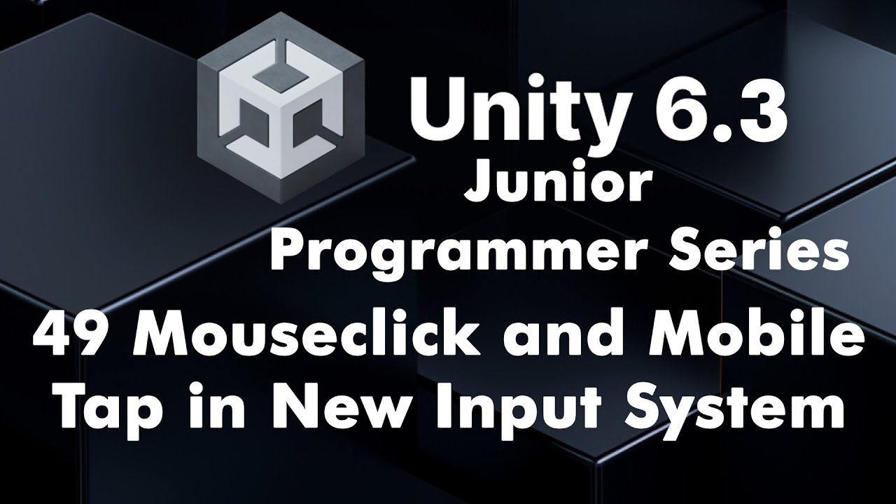 49. Не работает щелчок мыши в Unity на мобильных устройствах? Исправьте это, используя новую сист...