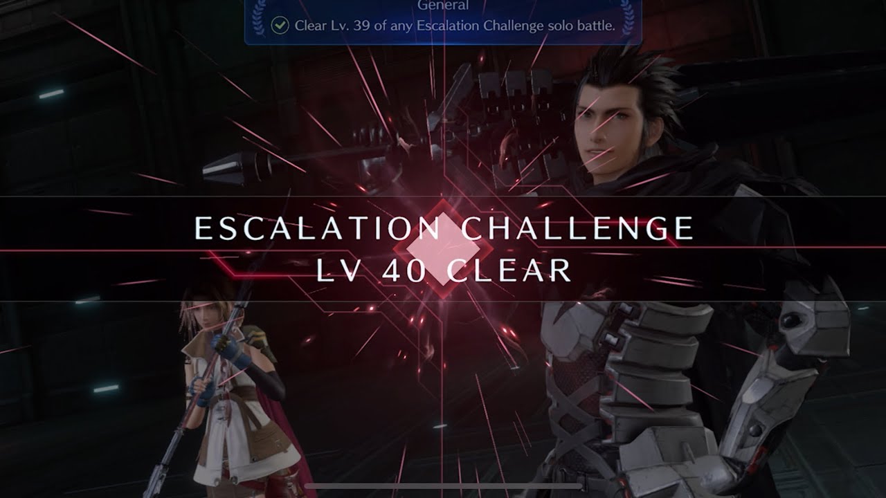 FF7EC- Arch Azul escalation challenge stage 40! -Nemesis  