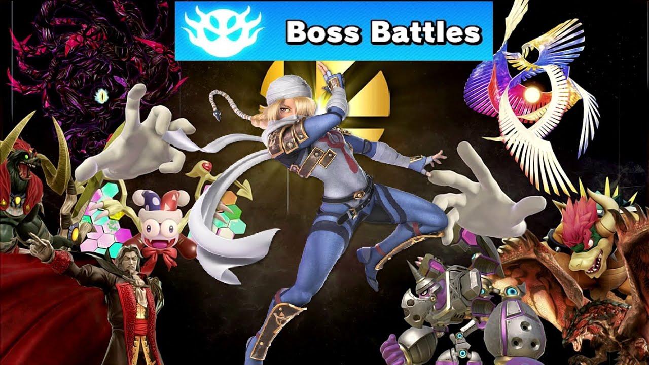 Super Smash Bros. Ultimate - Boss Battles with Sheik