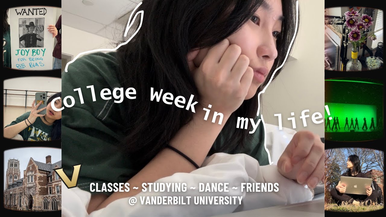 a week in my life at vanderbilt 🎧🤍 | senior year, classes, studying, dance, friends, advice ✩