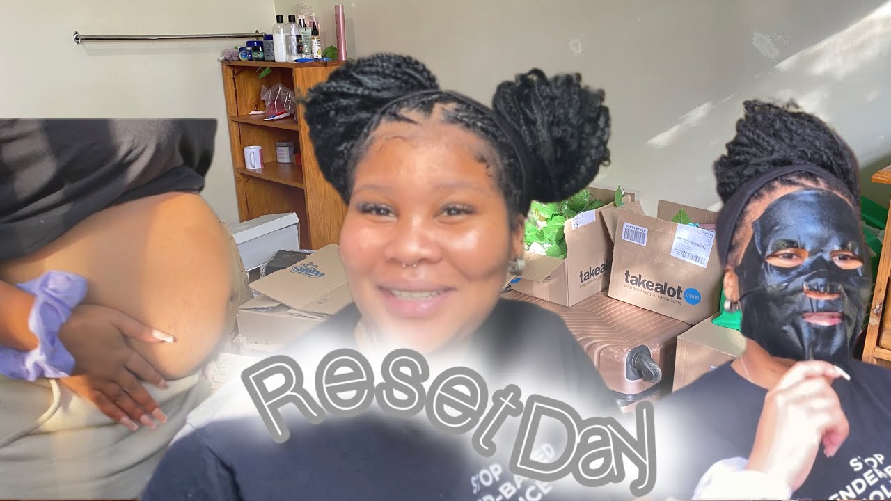 RESET DAY | packing + skincare + pregnancy & social media talk