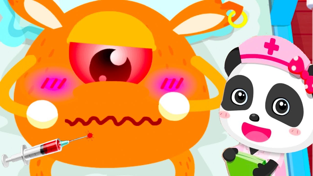 Fun Baby Panda Kids Games - Preschool Baby Learn Monster Care Playful With Little Panda's Care