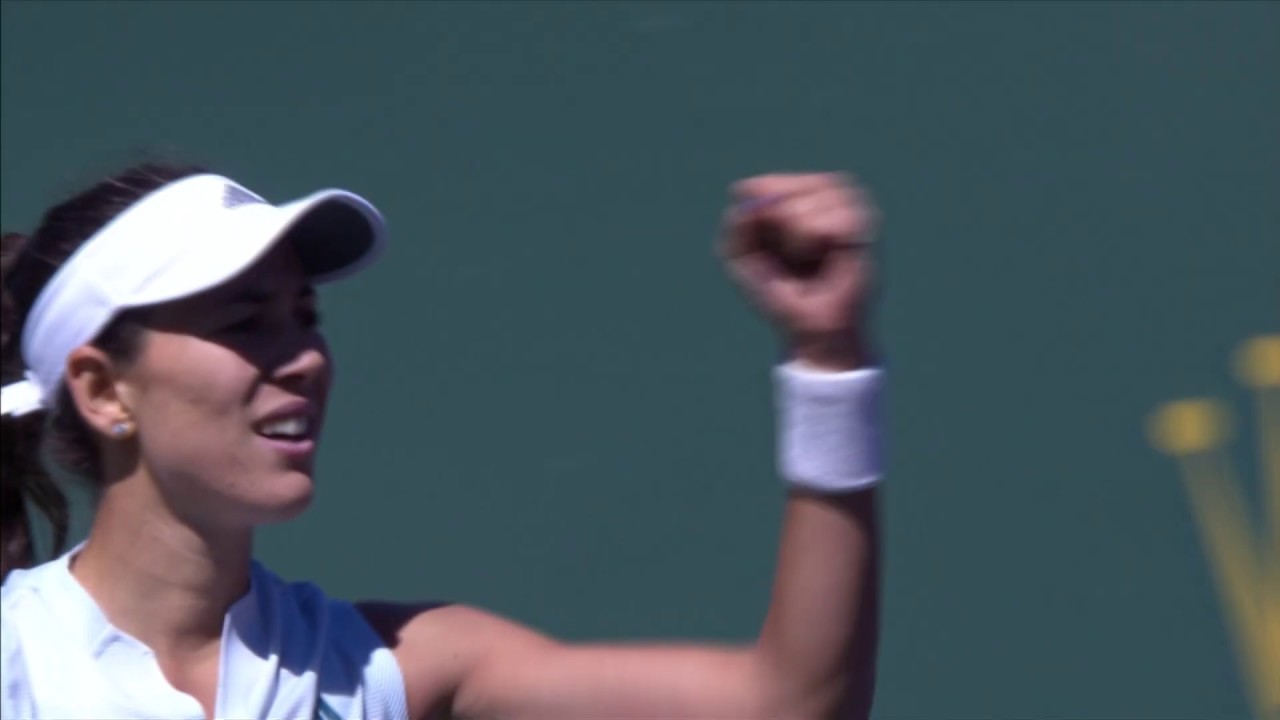 2019 BNP Paribas Open: Muguruza/Bertens Highlights