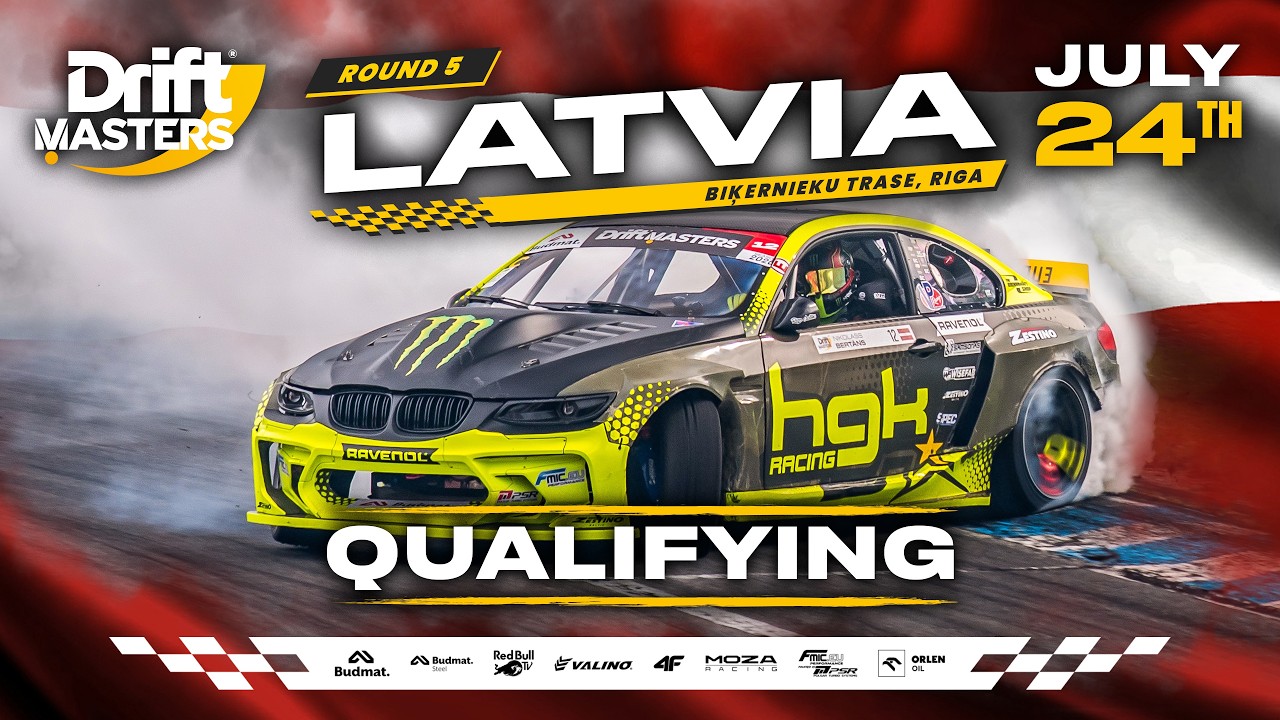 Drift Masters Round 5 2026 &bull; Latvia &bull; Qualifying LIVE