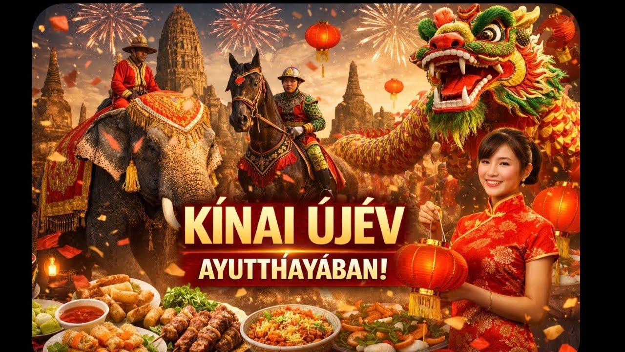 KÍNAI ÚJÉV AYUTTHAYÁBAN @tamasnosztalgia 