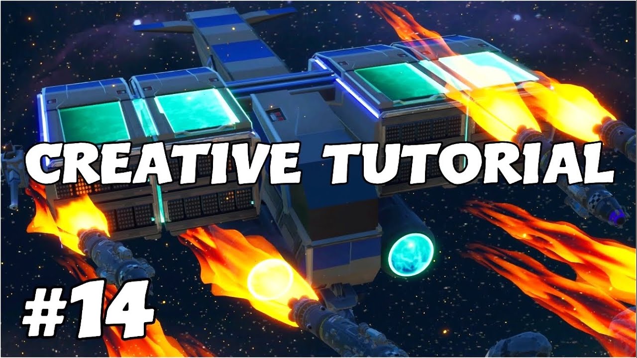Fortnite Creative Tutorial #14 | Starship (Fortnite Creative)
