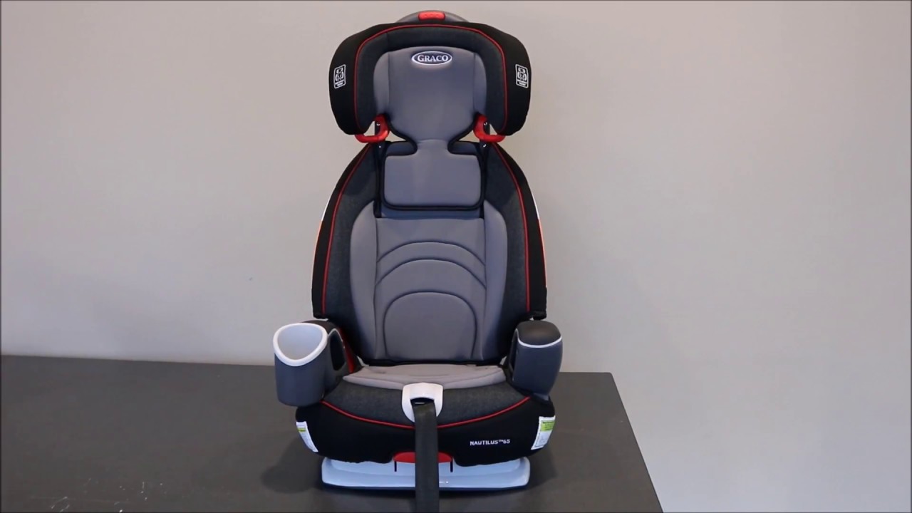Перевод Graco® Nautilus™ 65 из режима размещения ремня безопасности в режим размещения ремня безо...