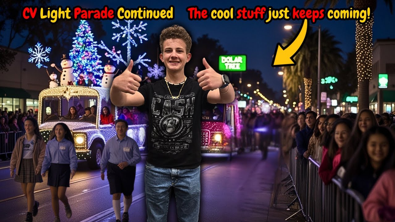Light Parade Castro Valley Part 03 | Best Light Parade In Castro Valley 2024🔥🎄
