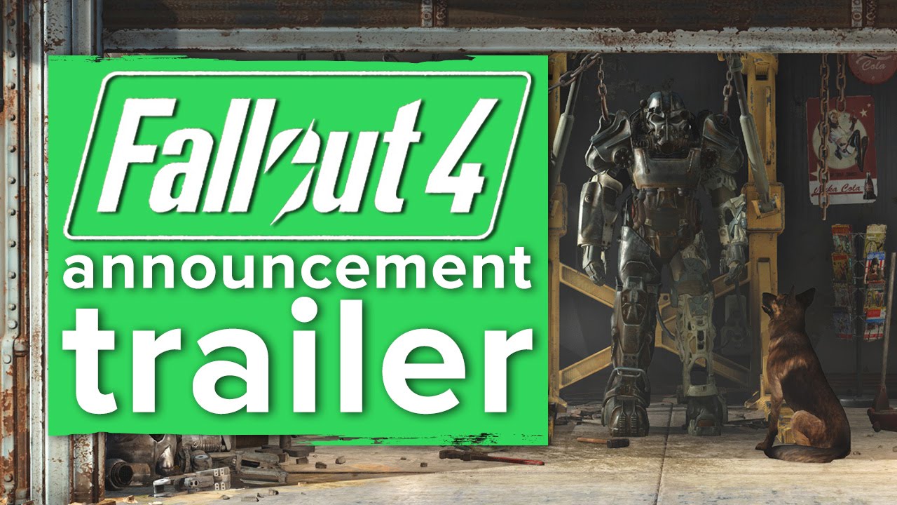 Fallout 4 announcement gameplay trailer