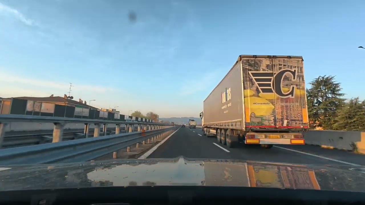 🇮🇹Auto via (autostrada) IMOLA-FIRENZE Rumbo al consulado Dominicano 🇩🇴🇩🇴🇮🇹🇪🇺🇩🇴