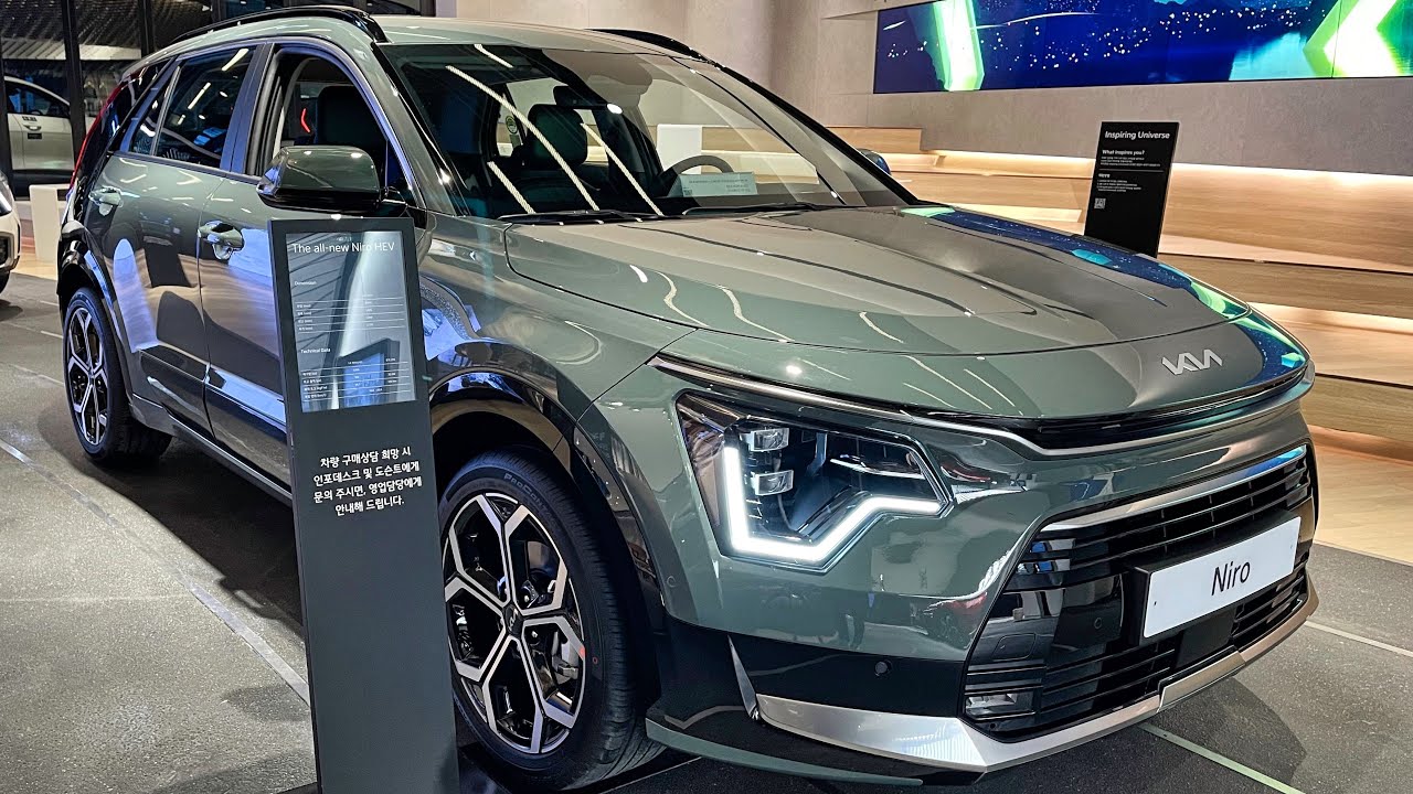 THE all New 2023 KIA Niro Hybrid Interior & Exterior First Look.(4k)