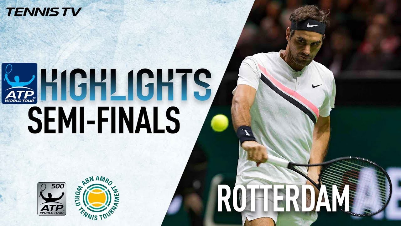 Highlights: Federer Sets Dimitrov Blockbuster In Rotterdam 2018 Final