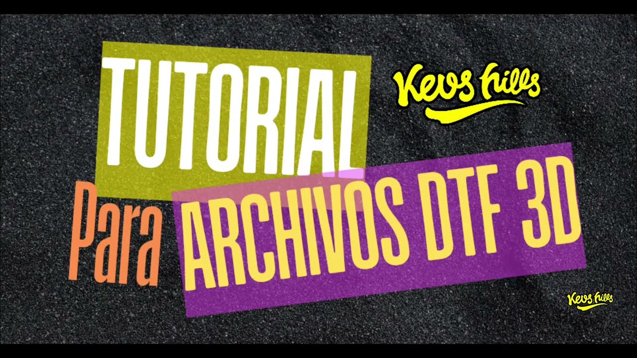 Tutorial DTF 3D Textil: prepara tus archivos con relieve en Photoshop