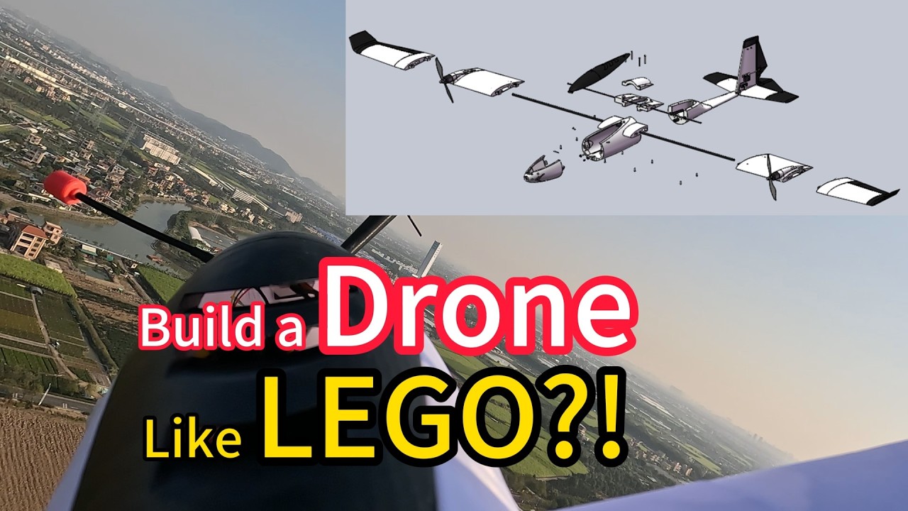 Modular Long-Endurance 3D Printed Fixed-Wing Drone | Albatross Concept, Assembly & Flight Highlights