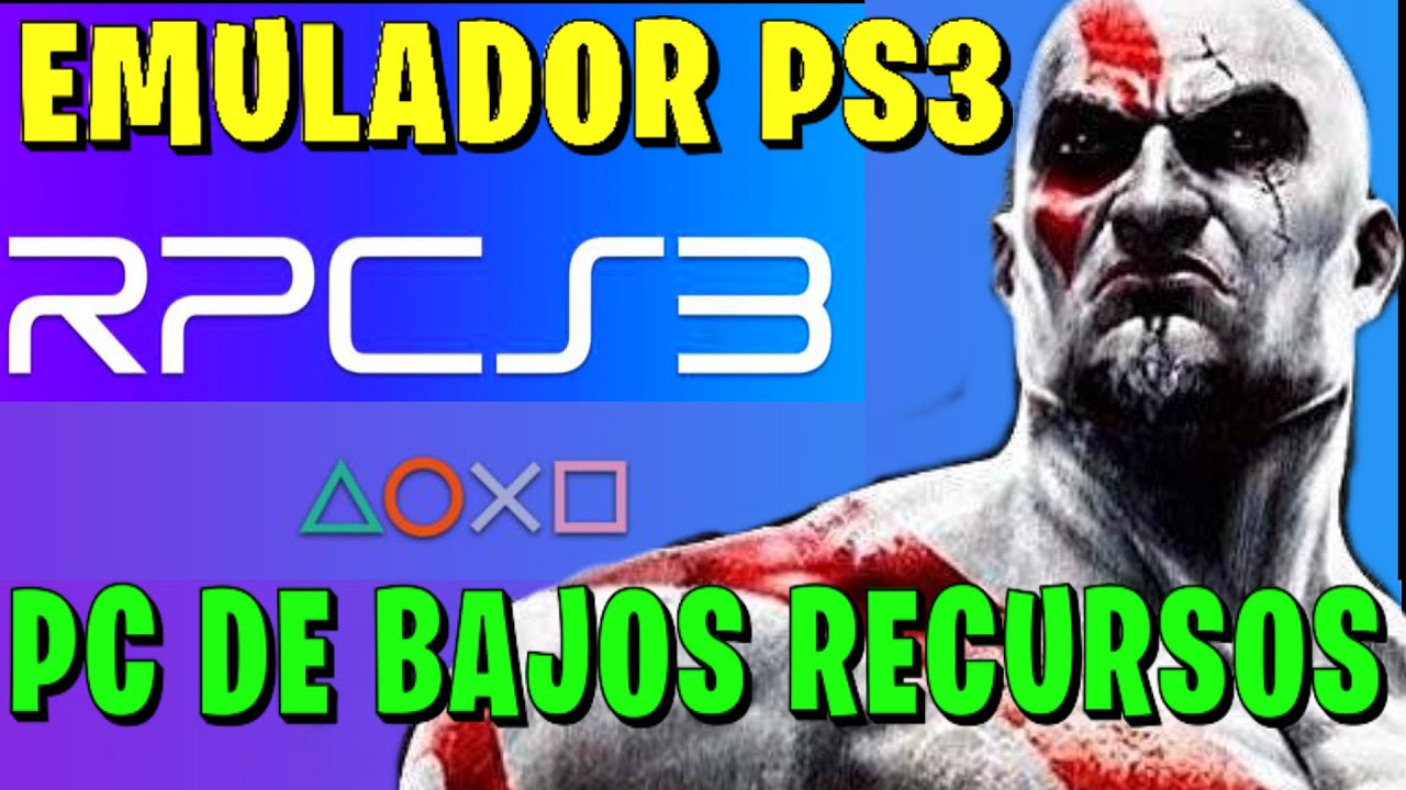 🕹️MEJOR EMULADOR de PS3 para PC GAMA BAJA 🔥ÓPTIMA CONFIGUARIÓN | RPCS3 | ACTUALIZADO 2023
