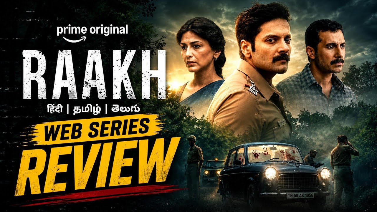Raakh Web Series Review in Telugu |Raakh Web Series Review| Mind Blowing Crime Thriller 🔥 | DD World