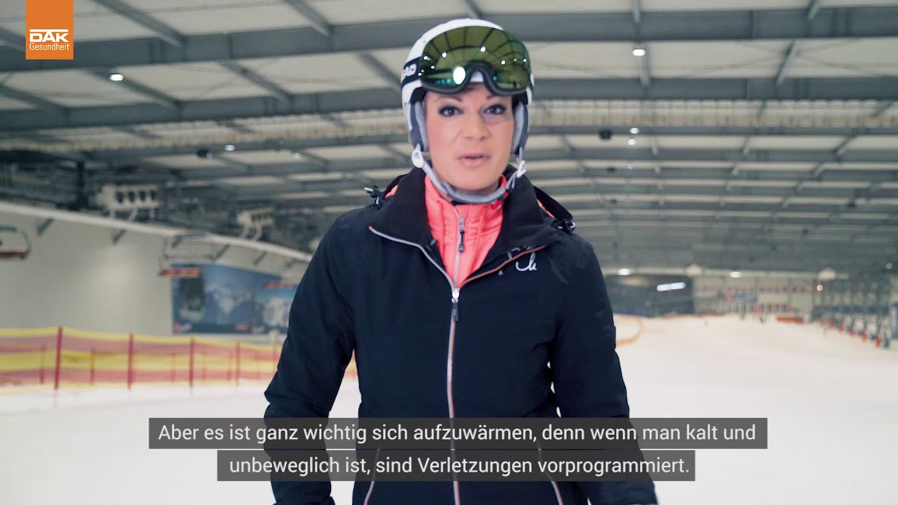Die fünf häufigsten Fehler beim Skifahren - DAK Ski-Tipps mit Maria Höfl-Riesch