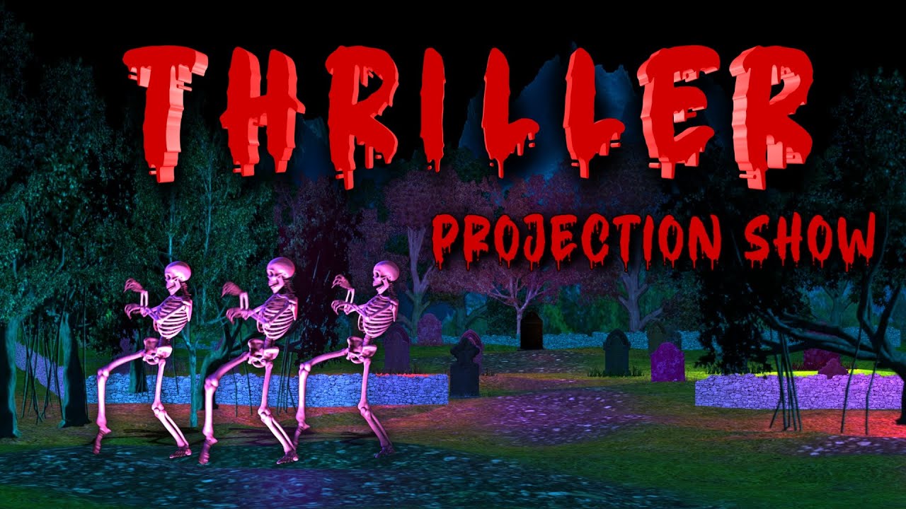Thriller Home Projection Show (Inspired By Lumabox)