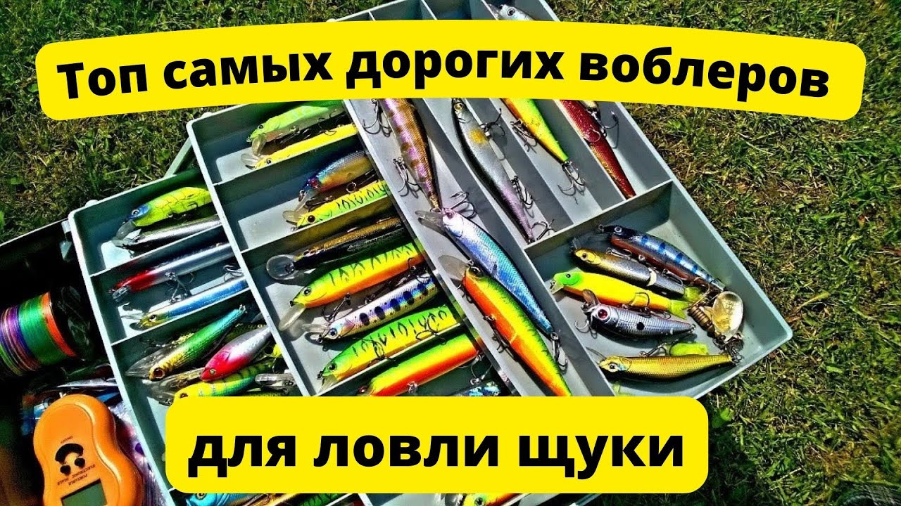 Обзор ТОП самых дорогих воблеров для ловли щуки.