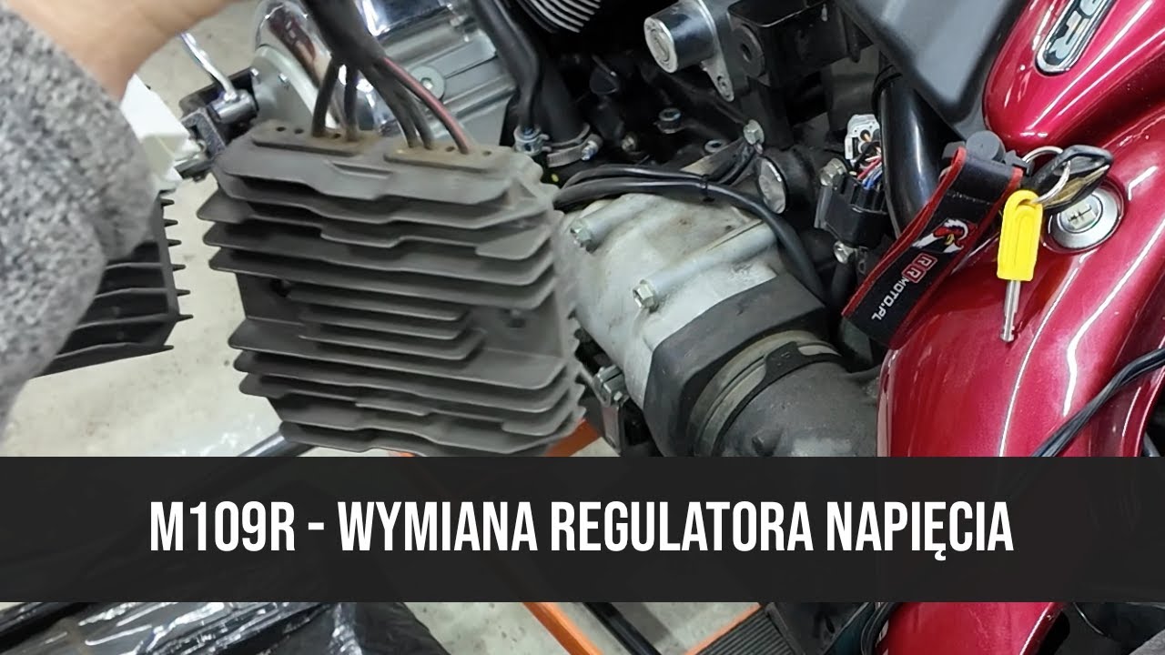 Wymiana regulatora napiecia VZR 1800 - M109R - Intruder