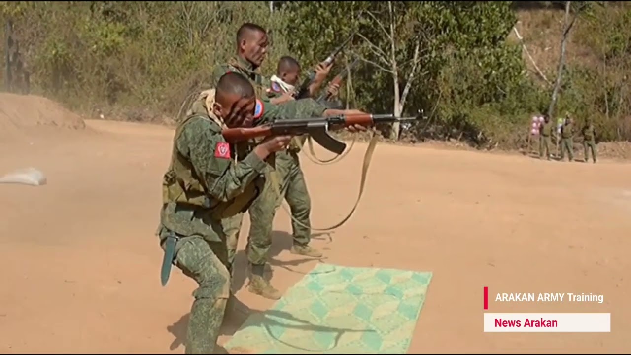 Arakan Army  AA Training  | AA Soldiers @NewsArakan  #arakanarmy #training 